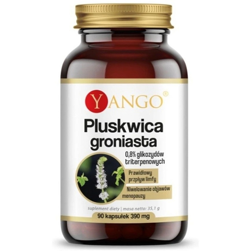 Yango Pluskwica groniasta diētiskais uztura bagātinātājs