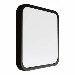 V-tac 24W LED Surface Mount Wall Light, Square, Black Body, 4000K, IP44
