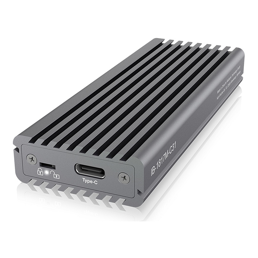 ICY BOX IB-1817M-C31 SSD enclosure Grey M.2 – 5