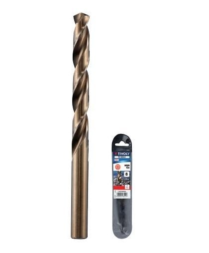 Tivoly Drill for metal with cobalt HSSE5 T LINE (Ø) 12 mm 135⁰ angle, blister – 2