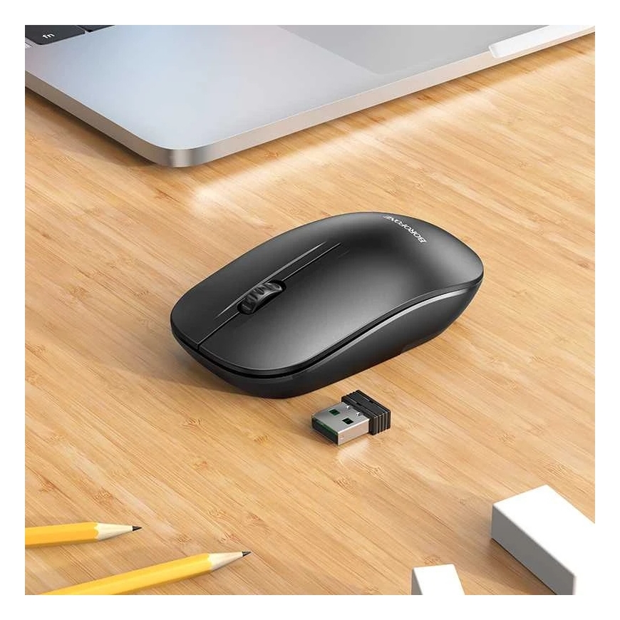 Borofone BG14 Wireless Mouse Black – 4