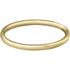 Troli Plated Minimalist Ring Made of Gold Steel