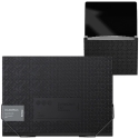 Accordion Document Folder A4 Double Black, black, 1pc. Berlingo