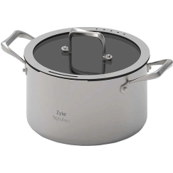 Stainless Steel Pot Zyle Signature ZY1640CS, 6.5 L