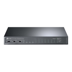 TP-Link TL-SL1311MP verkkokytkin Hallitsematon Fast Ethernet (10/100) Power over Ethernet -tuki musta