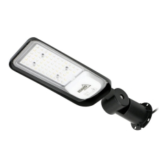 Bemko 50W LED tänavavalgusti JAZMIN, must, 4000K, IP65, 140°x70°