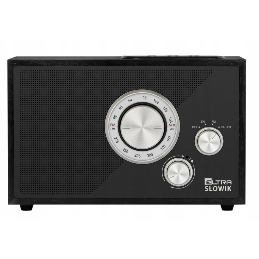 Eltra Radio or sŁowik usb/bt melna – 2