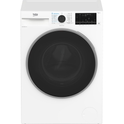 Beko B5DFT58447W washer dryer Freestanding Front-load White D