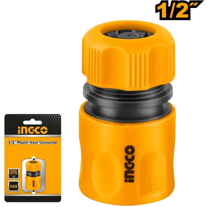 Ingco HHCS01122 hose connector 1/2" – 2