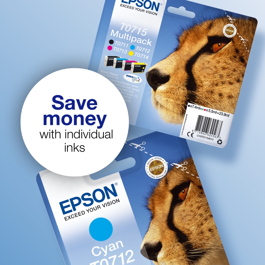 Epson T0714 rašalo kasetė 1 vnt Originalus Geltona – 4