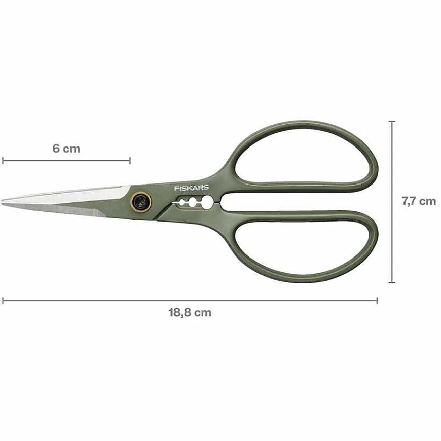FISKARS plant care set – scissors + case – 4
