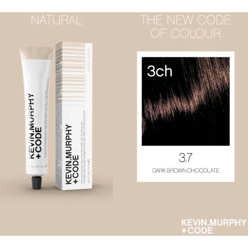 Kevin Murphy +Code Permanent Hair Dye 3.7/3ch, 100 ml – 3