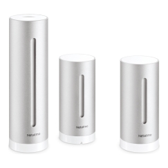 Netatmo NBU-NWS-NIM-EU digitaalne ilmajaam Hõbe Elektritoide/akutoide WiFi