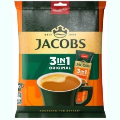 JACOBS Original 3 in 1 Instant Coffee Drink, bag, 10 x 12.6 g