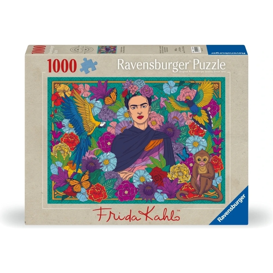 Ravensburger Dėlionė 1000 gabaliņu - Frida
