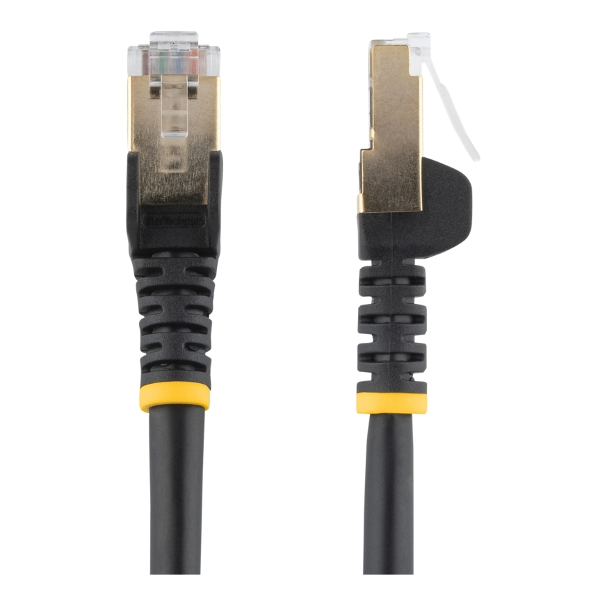StarTech.com 6ASPAT7MBK võrgukaabel Must 7 m Cat6a S/UTP (STP)
