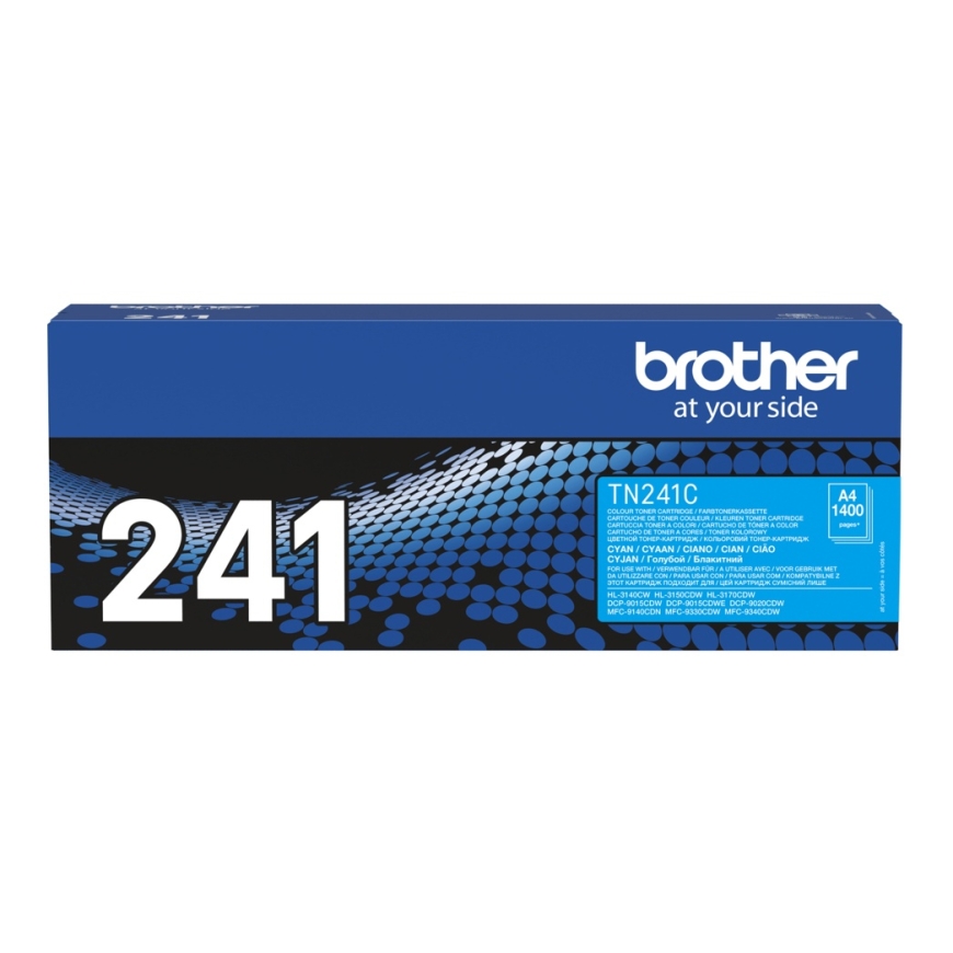 Brother TN-241C värikasetti 1 kpl Alkuperäinen Syaani