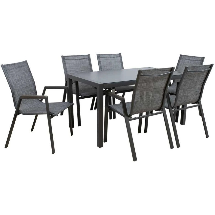Home4You outdoor furniture set DELGADO, pelēks