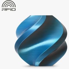 3D Plastika – Filaments PLA Silk Multi-Color ar spoli/Su rite Phantom zila krāsa | 1.75 mm, 1kg | Bambu Lab