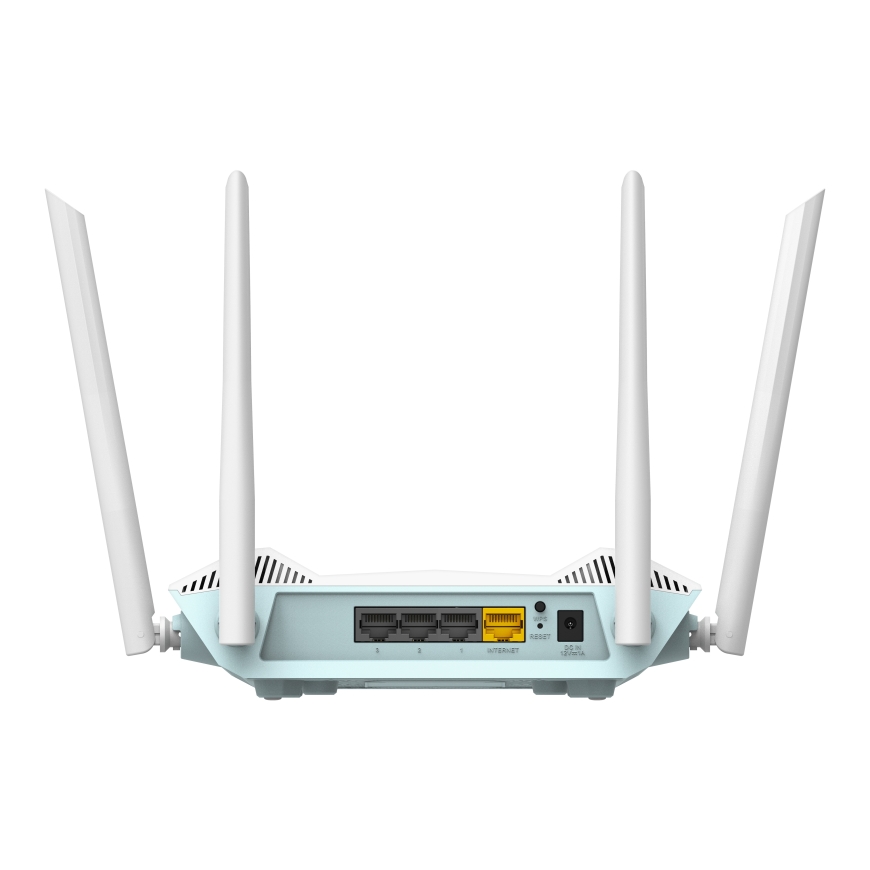D-Link R15 juhtmevaba ruuter Gigabit Ethernet Kaks sagedusala (2,4 GHz / 5 GHz) Valge – 4