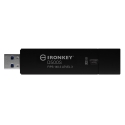 Kingston Technology IronKey D500S USB zibatmiņa 32 GB USB Type-A 3.2 Gen 1 (3.1 Gen 1) Melns