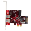 StarTech.com PEXUSB3S2EI liitäntäkortti/-sovitin Sisäinen SATA, USB 3.2 Gen 1 (3.1 Gen 1)