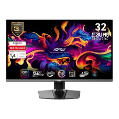 MSI MPG 321URXDE QD-OLED tietokoneen litteä näyttö 80 cm (31.5") 3840 x 2160 pikseliä 4K Ultra HD Mu