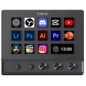 Stationary Computer Control Panel - Ulanzi D200X 14 Individual LCD Keys, 3 Encoder Knobs, HDMI 4K Output Black