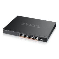 Zyxel XMG2230-28HP Vadīts L2/L3 2.5G Ethernet (100/1000/2500) Power over Ethernet (PoE) 1U Melns