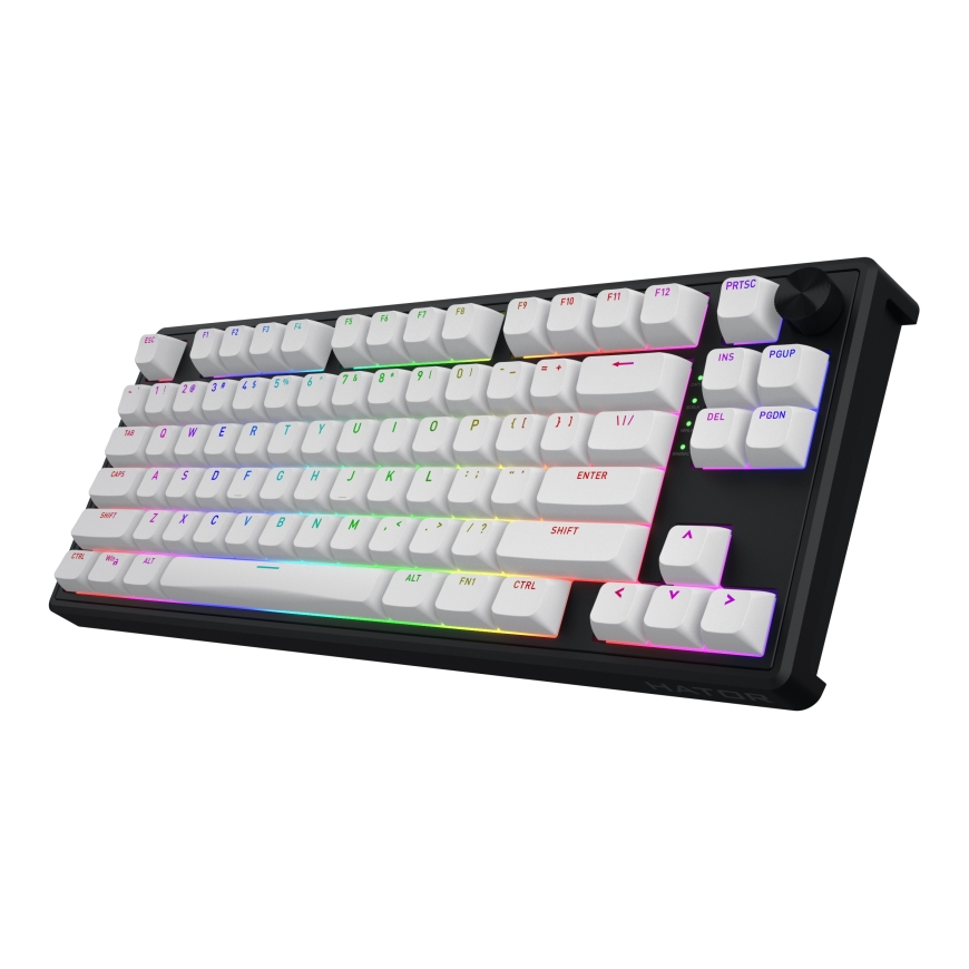 HATOR Skyfall 80 MAG ULTRA 8K keyboard Gaming USB QWERTY US English Black, White – 3