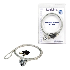 LogiLink Notebook Security Lock kabelio užraktas 1,5 m