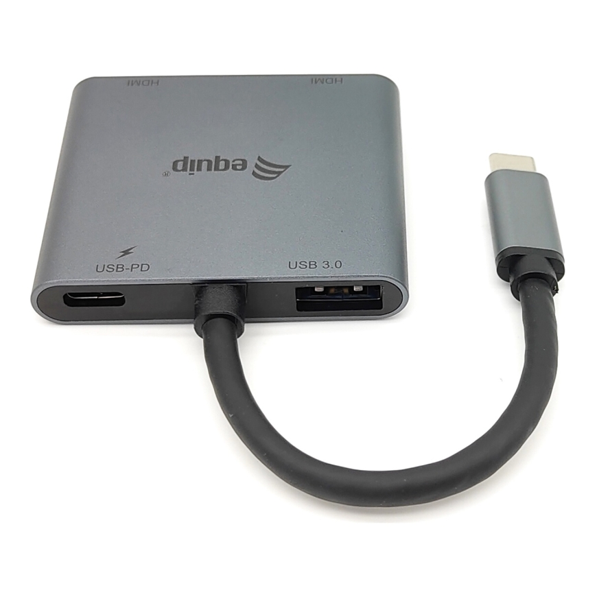 Equip 133484 док-станция для ноутбука USB 3.2 Gen 1 (3.1 Gen 1) Type-C Серебристый – 5