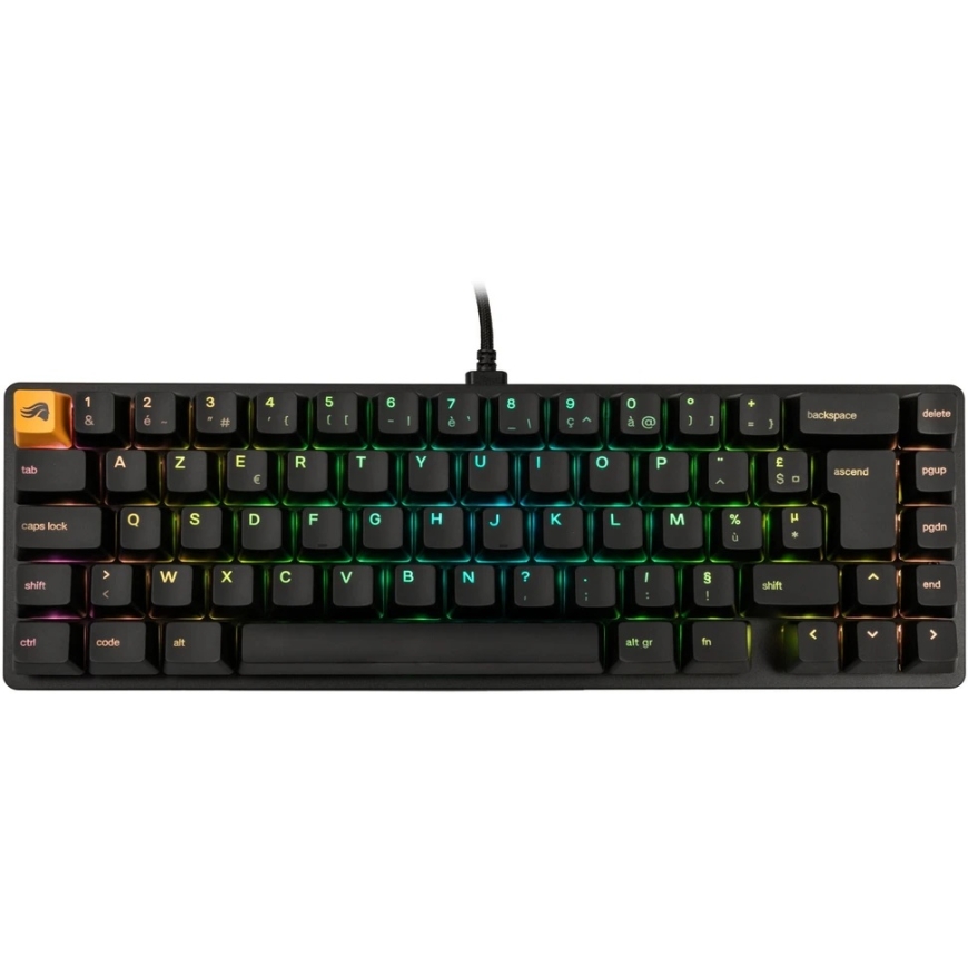 Glorious GMMK 2 Compact Keyboard - Fox Switches, FR Layout, Black – 2