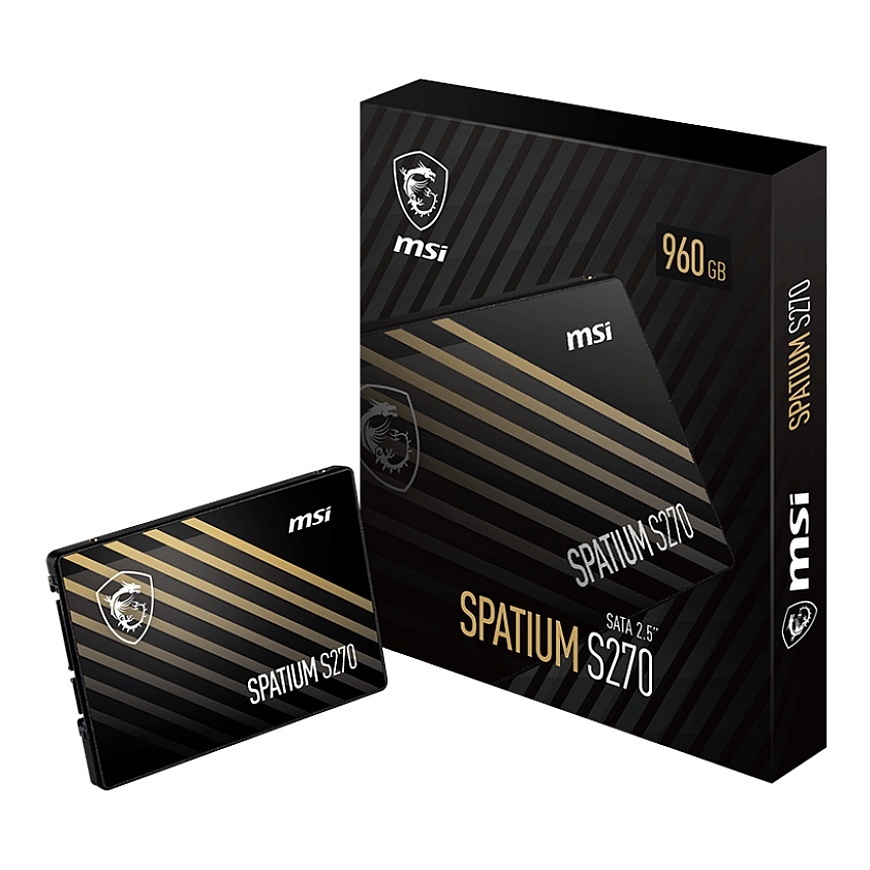 MSI Spatium S270 SATA 2.5 960GB 2.5" Jada ATA III 3D NAND
