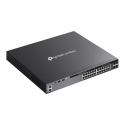 TP-Link Omada 24-Port Gigabit Stackable L3 Managed Switch with 4 10G Slots TP-Link Omada 24-Port Gigabit Stackable L3 Managed Switch with 4 10G Slots
