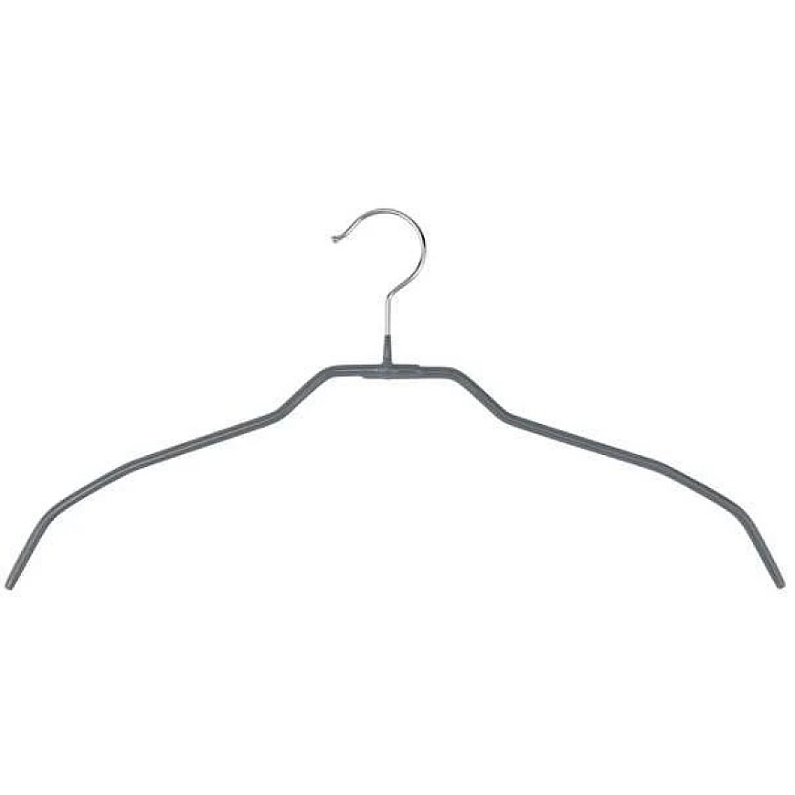 20 thin hanger set ALESSIA WENKO, 21.5 x 41 cm, gray – 2