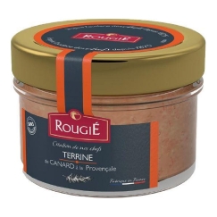 Rougie Duck Terrine with Provencal Herbs, Jar, 180 g