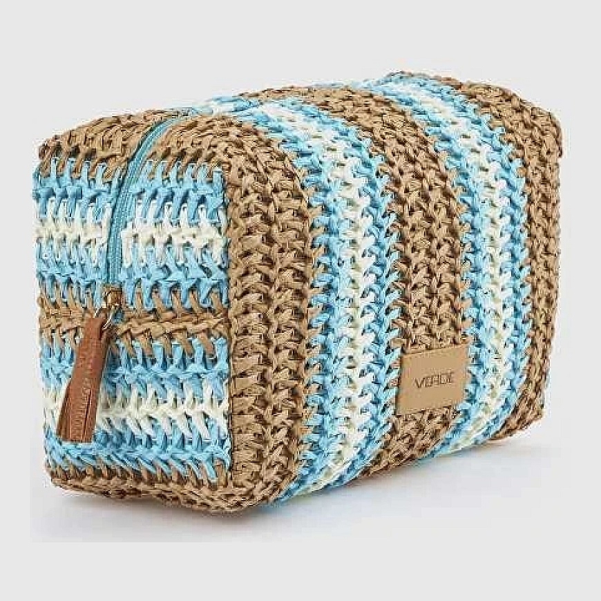 Verde Cosmetic Bag 07-0421 Blue – 2