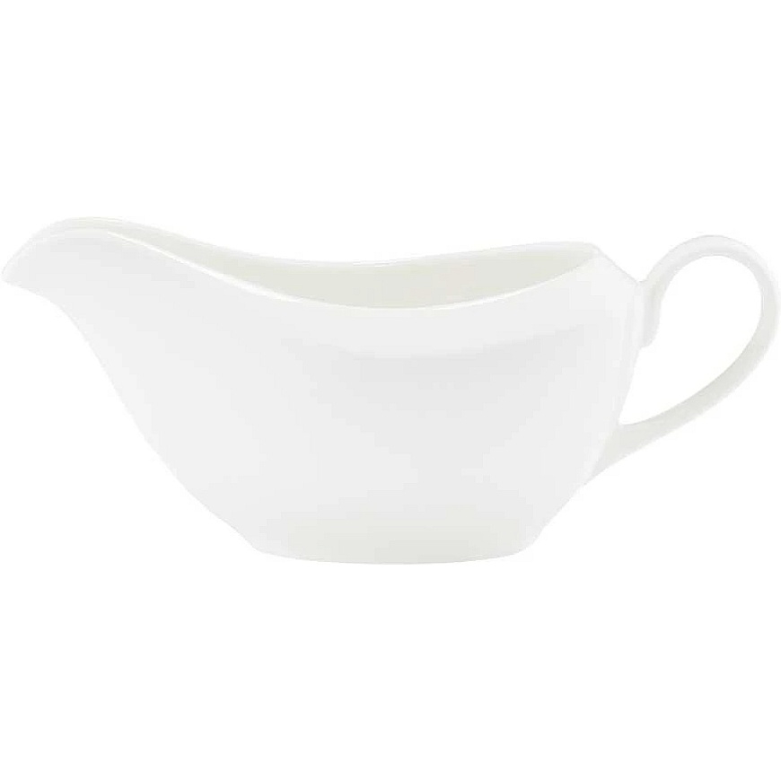 Aura White Sauce Boat 400 ml AMBITION