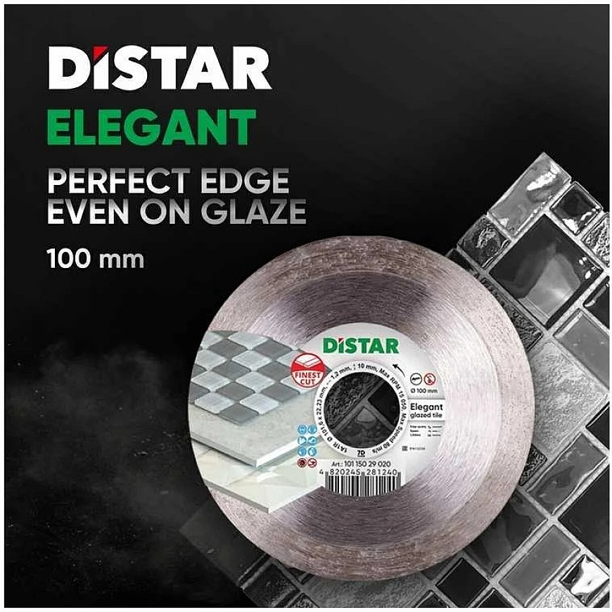 DISTAR ø100 ELEGANT puhtast lõikamisest plaatide jaoks – 5