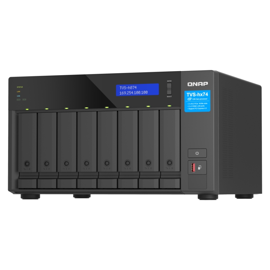 QNAP TVS-h874X NAS Tower Intel® Core™