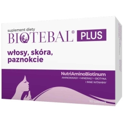 Biotebal Food Supplement "Plus Hair Skin Nails", 30 Tablets
