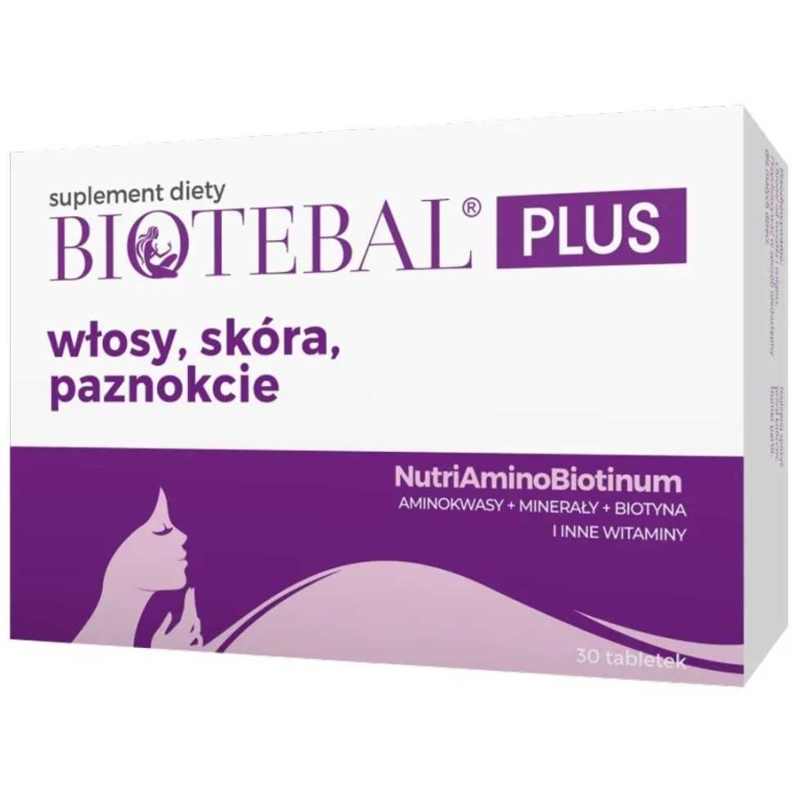Biotebal uztura bagātinātājs "Plus Hair