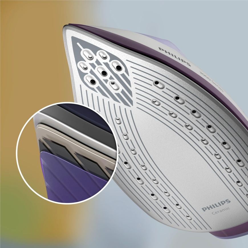 Philips 3000 series PSG3000/30 steam ironing station 2400 W 1.4 L Ceramic soleplate Purple, White – 3