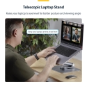 StarTech.com ATER-LAPTOP-RISER klēpjdatoru statīvs Portatīvā datora statne Sudrabs StarTech.com ATER-LAPTOP-RISER klēpjdatoru statīvs Portatīvā datora statne Sudrabs