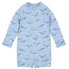 Little Dutch Swimsuit long sleeve 'Ocean Splash' 98/104