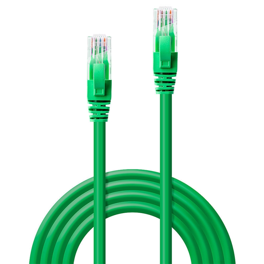 Lindy 10m Cat.6 U/UTP Network Cable, Green – 3