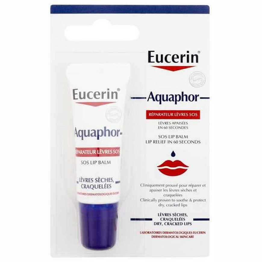 Eucerin Aquaphor SOS Lūpų balzams Lūpām
