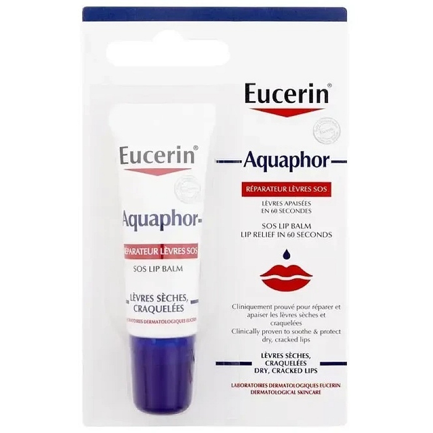 Eucerin Aquaphor SOS Lip Balm Lip Balm – 3