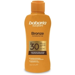 Babaria Sol Bronze Apsauginis Kremas Su Aloja Spf30, 100 ml
